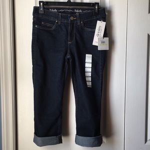 Rafaella Weekend Slimming Cuffed Capri Jeans